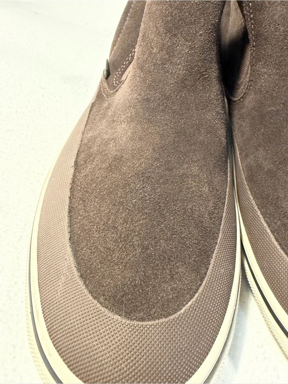 Vans Brown Mid-Slip shoe - Brown